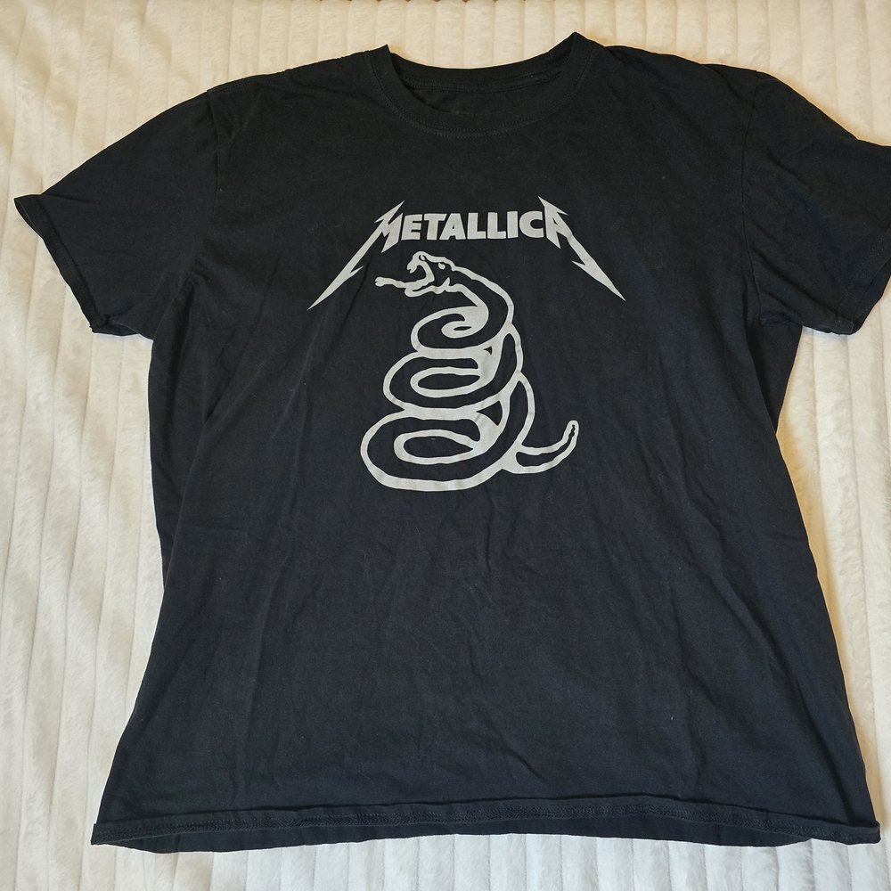 Metallica Black Short Sleeve Tee